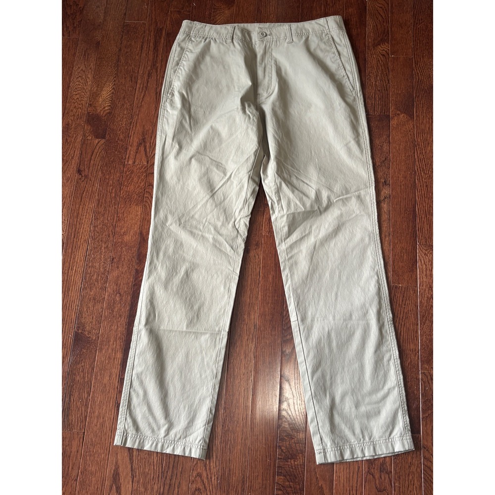 Duck Head Harbor Performance Chino Pants Men's 32x31 Stone Khaki Stretch